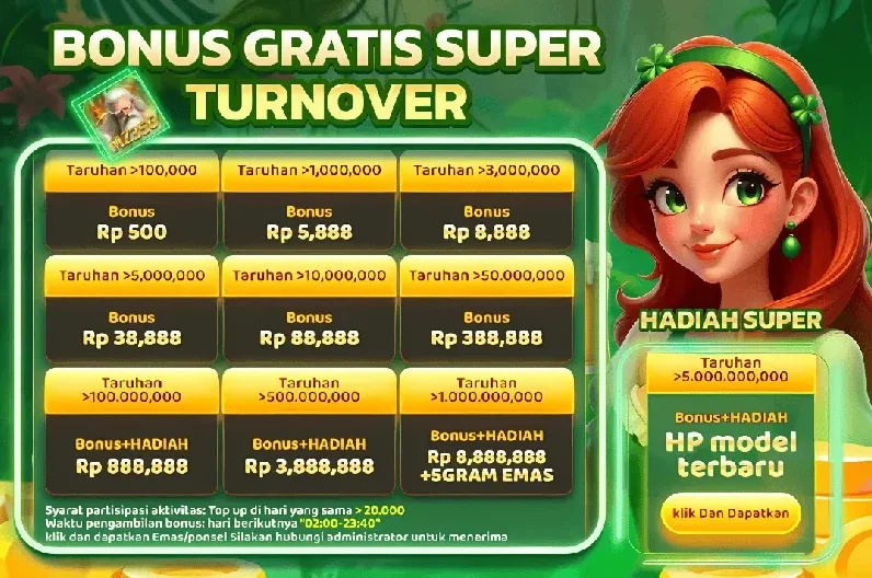BONUS GRATIS SUPER TURNOVER